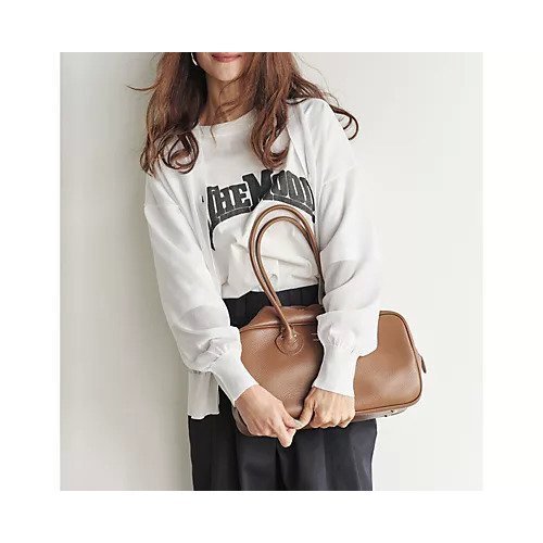 【アンスクリア/INSCRIRE】のPrint Tee 人気、トレンドファッション・服の通販 founy(ファニー) 　ファッション　Fashion　レディースファッション　Ladies' Fashion Online　ショルダー　Shoulder　ドロップ　Drop　プリント　Print　ラウンド　Round　ワイド　Wide　洗える　Washable　other-2|ID: prp329100004357235 ipo3291000000032273865