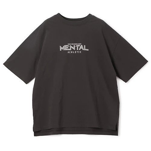 【アンスクリア/INSCRIRE】のPrint Tee インテリア・キッズ・メンズ・レディースファッション・服の通販 founy(ファニー) 　ファッション　Fashion　レディースファッション　Fashion for Women　ショルダー　Shoulder, Shoulder Strap　ドロップ　Drop Shoulder, Dropped Style　プリント　Print, Printed Pattern　ラウンド　Round, Round Neck　ワイド　Wide, Wide Fit　洗える　Machine Washable　BLACK USED (MENTAL)|ID: prp329100004357235 ipo3291000000034155385