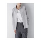【ヒューマンウーマン/HUMAN WOMAN】のベーシックカラーギンガムシャツ グレーギンガム|ID: prp329100004357240 ipo3291000000030450312