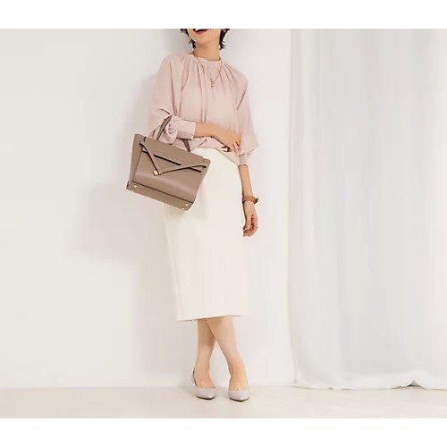 【ノーリーズソフィー/NOLLEY'S sophi】の割繊ギャザーブラウス 人気、トレンドファッション・服の通販 founy(ファニー) 　ファッション　Fashion　レディースファッション　WOMEN　トップス・カットソー　Tops/Tshirt　シャツ/ブラウス　Shirts/Blouses　2025年　2025　2025春夏・S/S　Ss,Spring/Summer,2025　ギャザー　Gather　フレア　Flare　other-2|ID: prp329100004357241 ipo3291000000031712545