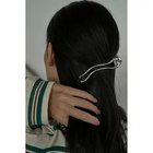 【マージュール/marjour】のSURGE HAIR CLIP 人気、トレンドファッション・服の通販 founy(ファニー) ファッション Fashion レディースファッション WOMEN おすすめ Recommend シンプル Simple メタル Metal thumbnail SILVER|ID: prp329100004357292 ipo3291000000030450751