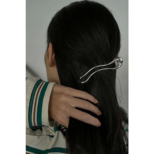 【マージュール/marjour】のSURGE HAIR CLIP インテリア・キッズ・メンズ・レディースファッション・服の通販 founy(ファニー) 　ファッション　Fashion　レディースファッション　WOMEN　おすすめ　Recommend　シンプル　Simple　メタル　Metal　SILVER|ID: prp329100004357292 ipo3291000000030450751