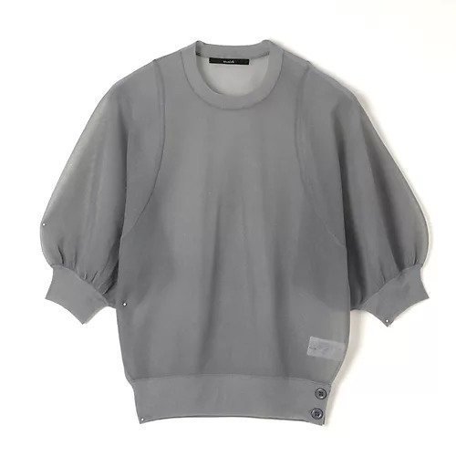 【ミューニック/Munich】のsheer smooth knit puff/slv p/o 人気、トレンドファッション・服の通販 founy(ファニー) 　ファッション　Fashion　レディースファッション　WOMEN　トップス・カットソー　Tops/Tshirt　ニット　Knit Tops　コンビ　Combination　フェミニン　Feminine　洗える　Washable　ビジネス 仕事 通勤　Business　 other-1|ID: prp329100004358543 ipo3291000000030463398