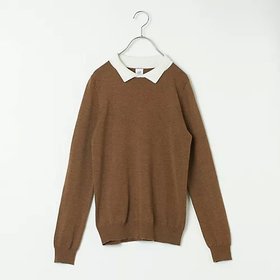 【トゥエルブクローゼット/12closet】 【コラボ】【洗える】ミニ襟付きニット〈冬版〉人気、トレンドファッション・服の通販 founy(ファニー) ファッション Fashion レディースファッション WOMEN トップス・カットソー Tops/Tshirt ニット Knit Tops クラシカル Classical コラボ Collaboration フィット Fit レギュラー Regular エレガント 上品 Elegant 冬 Winter 洗える Washable |ID:prp329100004358544