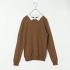 【トゥエルブクローゼット/12closet】の【コラボ】【洗える】ミニ襟付きニット〈冬版〉 人気、トレンドファッション・服の通販 founy(ファニー) ファッション Fashion レディースファッション WOMEN トップス・カットソー Tops/Tshirt ニット Knit Tops クラシカル Classical コラボ Collaboration フィット Fit レギュラー Regular エレガント 上品 Elegant 冬 Winter 洗える Washable thumbnail キャメル|ID: prp329100004358544 ipo3291000000030463404