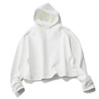 【トゥエルブクローゼット/12closet】の【洗える】丈短・裏起毛フーディ オフホワイト|ID: prp329100004358547 ipo3291000000032164754
