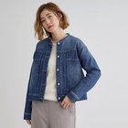 【グローブ/grove】のライトオンスストレッチデニムジャケット 人気、トレンドファッション・服の通販 founy(ファニー) ファッション Fashion レディースファッション WOMEN アウター Coat Outerwear ジャケット Jackets デニムジャケット Denim Jackets インナー Inner コンパクト Compact シンプル Simple ジャケット Jacket スタンド Stand ストレッチ Stretch スマート Smart スラックス Slacks タートルネック Turtleneck ダメージ Damage デニム Denim バランス Balance パッチ Patch フロント Front プリーツ Pleats ポケット Pocket リメイク Remake 2025年 2025 2025春夏・S/S Ss,Spring/Summer,2025 thumbnail ミッドブルー|ID: prp329100004358617 ipo3291000000030696019