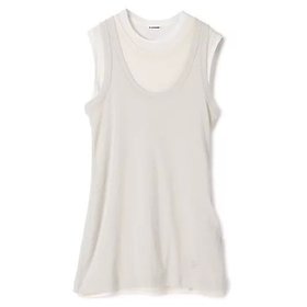 【ジルサンダープラス/JIL SANDER+】のKIT TANK TOP 人気、トレンドファッション・服の通販 founy(ファニー) ファッション Fashion レディースファッション Fashion for Women ワンピース Dresses 2025年 2025 2025春夏・S/S Spring/Summer 2025 SS25 |ID:prp329100004359846