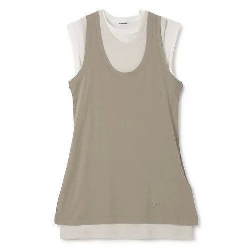 【ジルサンダープラス/JIL SANDER+】のKIT TANK TOP インテリア・キッズ・メンズ・レディースファッション・服の通販 founy(ファニー)  ファッション Fashion レディースファッション Fashion for Women ワンピース Dresses 2025年 2025 2025春夏・S/S Spring/Summer 2025 SS25 (100+057+315)|ID: prp329100004359846 ipo3291000000032524219