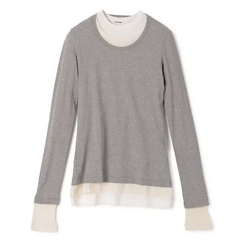 【ジルサンダープラス/JIL SANDER+】のKIT T-SHIRT LS 人気、トレンドファッション・服の通販 founy(ファニー) 　ファッション　Fashion　レディースファッション　Fashion for Women　トップス・カットソー　Cut & Sew Tops　シャツ・ブラウス・オフィスカジュアル　Elegant Blouses & Button-Ups　ロングTシャツ・Tシャツ　Longline T-Shirts & Tees　2025年　2025　2025春夏・S/S　Spring/Summer 2025 SS25　トレンド　Trend, Trending Now　モダン　Modern, Contemporary　定番　Standard, Basic Item　 other-1|ID: prp329100004359847 ipo3291000000032524335