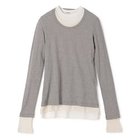 【ジルサンダープラス/JIL SANDER+】のKIT T-SHIRT LS 人気、トレンドファッション・服の通販 founy(ファニー) ファッション Fashion レディースファッション Fashion for Women トップス・カットソー Cut & Sew Tops シャツ・ブラウス・オフィスカジュアル Elegant Blouses & Button-Ups ロングTシャツ・Tシャツ Longline T-Shirts & Tees 2025年 2025 2025春夏・S/S Spring/Summer 2025 SS25 トレンド Trend, Trending Now モダン Modern, Contemporary 定番 Standard, Basic Item thumbnail GRANITE (100+103+030)|ID: prp329100004359847 ipo3291000000032524336