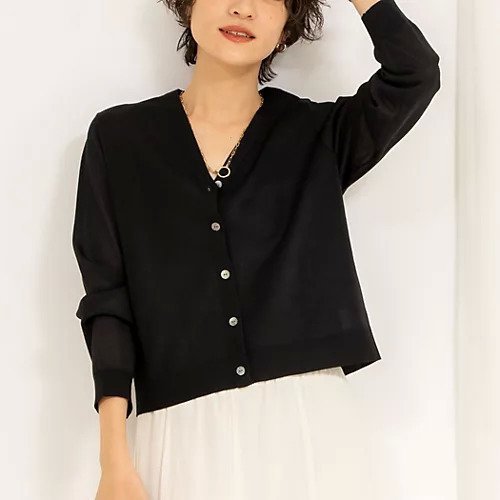 【ノーリーズ/NOLLEY'S】の《アンサンブル対応》ハーフシアーVネックカーディガン インテリア・キッズ・メンズ・レディースファッション・服の通販 founy(ファニー) https://founy.com/ ファッション Fashion レディースファッション WOMEN トップス・カットソー Tops/Tshirt カーディガン Cardigans アンサンブル Knit Ensemble Vネック V-Neck 2025年 2025 2025春夏・S/S Ss,Spring/Summer,2025 アンサンブル Ensemble カーディガン Cardigan シアー Sheer ノースリーブ No Sleeve バランス Balance ボトム Bottom ビジネス 仕事 通勤 Business |ID: prp329100004359858 ipo3291000000030474769