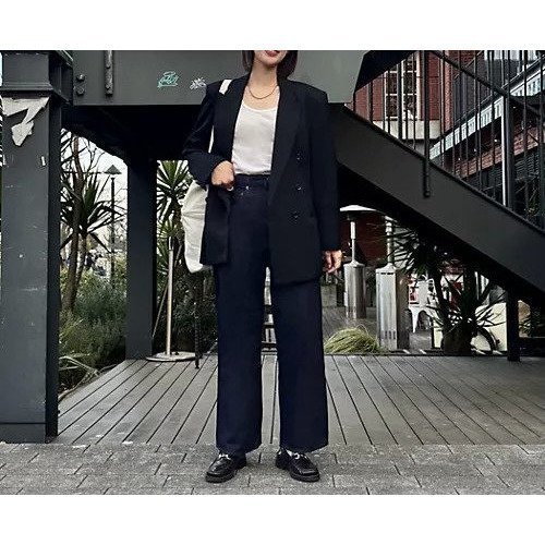【ブリル/BRILL】のダーツフレアデニムパンツ 人気、トレンドファッション・服の通販 founy(ファニー) 　ファッション　Fashion　レディースファッション　Fashion for Women　パンツ　Pants & Trousers　デニムパンツ・ジーンズ・美脚デニム　Denim Jeans & Pants　洗える　Machine Washable　ショート　Short, Short Length　シンプル　Simple, Minimal　ストレート　Straight, Straight Cut　ダメージ　Distressed, Destroyed　デニム　Denim, Jeans Material　トレンド　Trend, Trending Now　バランス　Balance, Style Balance　ビジネス 仕事 通勤　Business / Work / Commuting　other-3|ID: prp329100004359876 ipo3291000000031888770