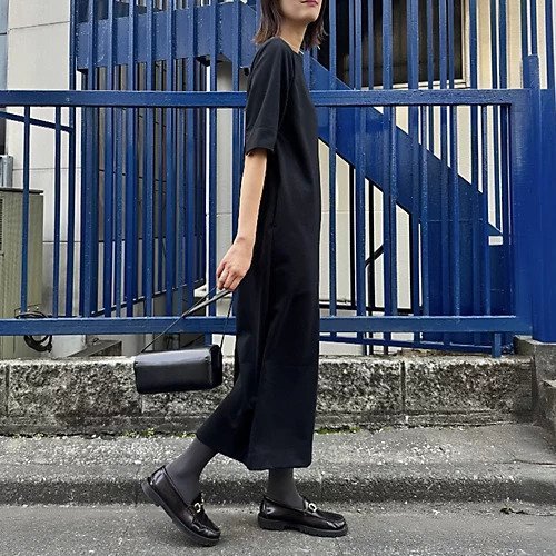 【エムセブンデイズ/M7days】のボートネックIラインワンピース 人気、トレンドファッション・服の通販 founy(ファニー) 　ファッション　Fashion　レディースファッション　Fashion for Women　ワンピース　Dresses　シンプル　Simple, Minimal　ジャケット　Jacket, Outerwear　洗える　Machine Washable　other-3|ID: prp329100004359880 ipo3291000000034941844