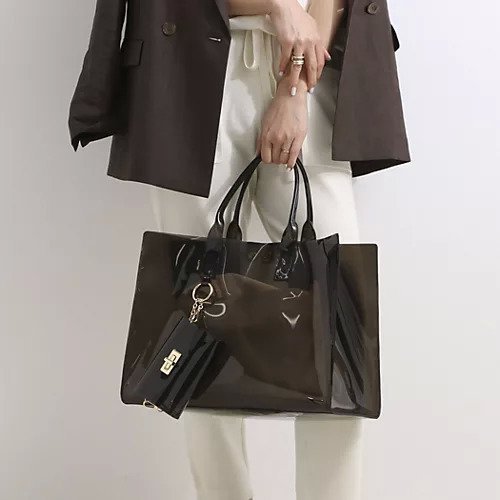 【ノーリーズ/NOLLEY'S】のPVCトート&ミニバッグチャーム L 人気、トレンドファッション・服の通販 founy(ファニー) 　ファッション　Fashion　レディースファッション　WOMEN　バッグ　Bag　チェーン　Chain　チャーム　Charm　トレンド　Trend　A/W・秋冬　Aw・Autumn/Winter・Fw・Fall-Winter　 other-1|ID: prp329100004359890 ipo3291000000030968718
