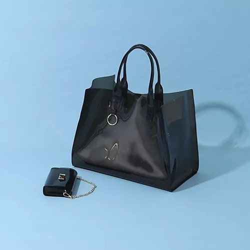 【ノーリーズ/NOLLEY'S】のPVCトート&ミニバッグチャーム L 人気、トレンドファッション・服の通販 founy(ファニー) 　ファッション　Fashion　レディースファッション　WOMEN　バッグ　Bag　チェーン　Chain　チャーム　Charm　トレンド　Trend　A/W・秋冬　Aw・Autumn/Winter・Fw・Fall-Winter　other-3|ID: prp329100004359890 ipo3291000000031258755
