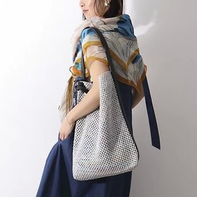 【ノーリーズ/NOLLEY'S】 【MARCO MASI/ マルコマージ】雑材ノットワンハンドルバッグ人気、トレンドファッション・服の通販 founy(ファニー) ファッション Fashion レディースファッション Fashion for Women バッグ Bags ショルダー Shoulder, Shoulder Strap ミラノ Milano Style, Italian-Inspired メッシュ Mesh, Net Fabric ラフィア Raffia, Natural Straw 夏 Summer |ID:prp329100004359903