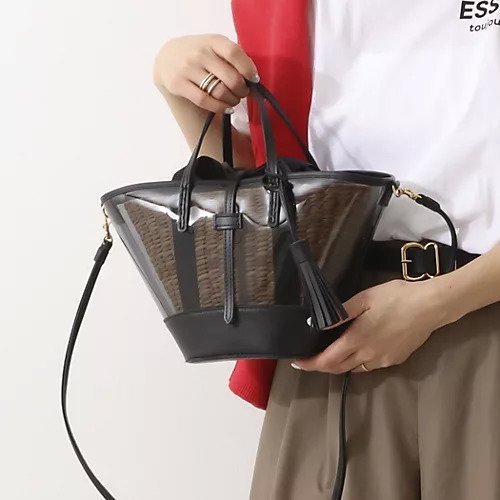 【ノーリーズ/NOLLEY'S】の【BAGMATI/ バグマティ】3WAY PVCかごバッグ インテリア・キッズ・メンズ・レディースファッション・服の通販 founy(ファニー) https://founy.com/ ファッション Fashion レディースファッション WOMEN バッグ Bag ショルダー Shoulder ストール Stall ハンド Hand 人気 Popularity |ID: prp329100004359905 ipo3291000000031836188
