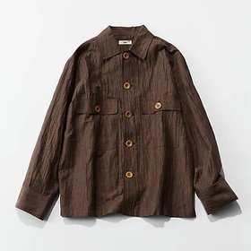 【ウーア/Uhr】 Shirt Blouson人気、トレンドファッション・服の通販 founy(ファニー) ファッション Fashion レディースファッション Fashion for Women アウター Coat / Outerwear Collection ブルゾンジャケット・スポーティアウター Blouson Jackets トップス・カットソー Cut & Sew Tops シャツ・ブラウス・オフィスカジュアル Elegant Blouses & Button-Ups ブルゾン Blouson, Bomber Jacket ミックス Mix, Mixed Style リネン Linen, Linen Fabric エレガント 上品 Elegant 夏 Summer 春 Spring |ID:prp329100004360141