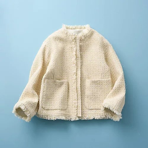 【エクラ/eclat】の【別注】ツイードジャケット 人気、トレンドファッション・服の通販 founy(ファニー) 　ファッション　Fashion　レディースファッション　Ladies' Fashion Online　アウター　Coat Outerwear　ジャケット　Jackets　ジャケット　Jacket　ツイード　Tweed　フリンジ　Fringe　ミックス　Mix　ラグジュアリー　Luxury　別注　Special Order　other-2|ID: prp329100004360142 ipo3291000000032620517