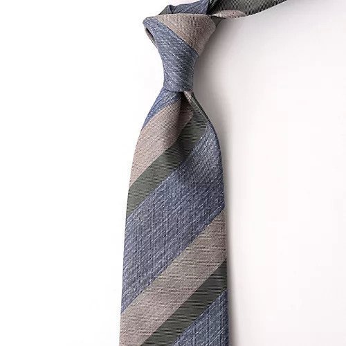 【ノーリーズ グッドマン/NOLLEY'S goodman / MEN】のMolinelli シルクタッサーストライプ 25SSコレクション 人気、トレンドファッション・服の通販 founy(ファニー) 　ファッション　Fashion　メンズファッション　Fashion for Men　アクリル　Acrylic Material　イタリア　Italy　コレクション　Collection, Seasonal Line　シルク　Silk, 100% Silk　ハンド　Hand, Handmade　バランス　Balance, Style Balance　ループ　Loop, Loop Knit　2025年　2025　2025春夏・S/S　Spring/Summer 2025 SS25　other-2|ID: prp329100004360179 ipo3291000000033124147