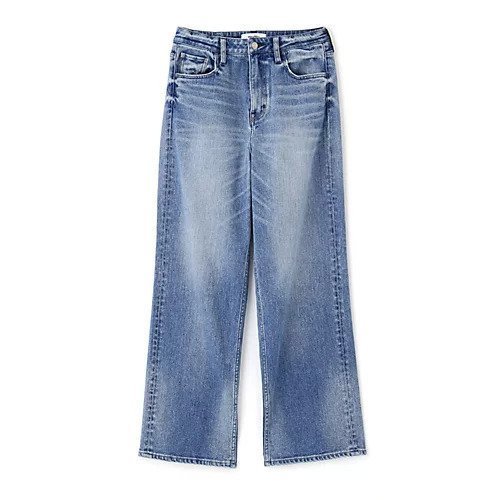 【ヒューマンウーマン/HUMAN WOMAN】のワイドデニム 人気、トレンドファッション・服の通販 founy(ファニー) 　ファッション　Fashion　レディースファッション　WOMEN　おすすめ　Recommend　ストライプ　Stripe　ストレッチ　Stretch　ストレート　Straight　デニム　Denim　フィット　Fit　ベーシック　Basic　ポケット　Pocket　ヨーク　Yoke　ルーズ　Loose　ワイド　Wide　人気　Popularity　別注　Special Order　other-2|ID: prp329100004361410 ipo3291000000031266004
