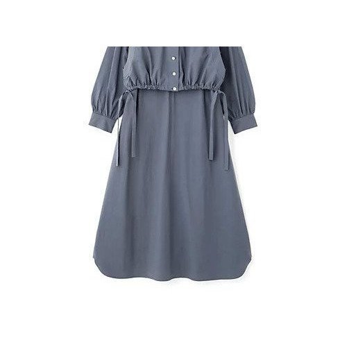 【ヒューマンウーマン/HUMAN WOMAN】のコットンワッシャー2WAYジレセットワンピース 人気、トレンドファッション・服の通販 founy(ファニー) 　ファッション　Fashion　レディースファッション　Fashion for Women　アウター　Coat / Outerwear Collection　おすすめ　Recommended / Our Picks　インナー　Innerwear　シンプル　Simple, Minimal　ジップ　Zip, Zipper　スタンダード　Standard, Basic　タートル　Turtleneck, Turtle Collar　ヨーク　Yoke, Yoke Design　ロング　Long, Long-Length　ヴィンテージ　Vintage Style　other-2|ID: prp329100004363369 ipo3291000000031265874