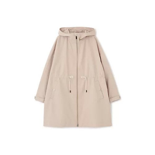 【ヒューマンウーマン/HUMAN WOMAN】の弱撥水タフタフーディーコート 人気、トレンドファッション・服の通販 founy(ファニー) 　ファッション　Fashion　レディースファッション　WOMEN　アウター　Coat Outerwear　コート　Coats　おすすめ　Recommend　スタンダード　Standard　タフタ　Taffeta　ボトム　Bottom　エレガント 上品　Elegant　軽量　Lightweight　other-2|ID: prp329100004363385 ipo3291000000031265931