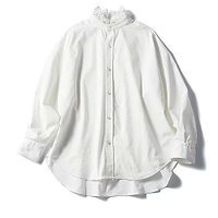 【トゥエルブクローゼット/12closet】の【洗える】衿レース2WAYバンドカラーシャツ 人気、トレンドファッション・服の通販 founy(ファニー) ファッション Fashion レディースファッション WOMEN トップス・カットソー Tops/Tshirt シャツ/ブラウス Shirts/Blouses ストライプ Stripe レース Race 洗える Washable |ID:prp329100004364258