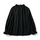 【トゥエルブクローゼット/12closet】の【12classe】【洗える】前後2WAY衿レースブラウス 人気、トレンドファッション・服の通販 founy(ファニー) ファッション Fashion レディースファッション Fashion for Women トップス・カットソー Cut & Sew Tops シャツ・ブラウス・オフィスカジュアル Elegant Blouses & Button-Ups ジャケット Jacket, Outerwear ストレッチ Stretch, Stretchy Fabric セレモニー Ceremony レース Lace, Lace Fabric 洗える Machine Washable thumbnail ブラック|ID: prp329100004364259 ipo3291000000034766718