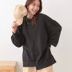 【シューラルー キューティーブロンド/Cutie Blonde / SHOO LA RUE】のツギハギ切替デザインスウェット 人気、トレンドファッション・服の通販 founy(ファニー) ファッション Fashion レディースファッション WOMEN トップス・カットソー Tops/Tshirt パーカ Sweats スウェット Sweat おすすめ Recommend シンプル Simple スウェット Sweat スマート Smart ティアードスカート Tiered Skirt リメイク Remake 切替 Switching 定番 Standard 洗える Washable thumbnail ブラック|ID: prp329100004365516 ipo3291000000030532245