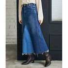 【グローブ/grove】の別注リメイク風デニムスカート【Wrangler(ラングラー)】 人気、トレンドファッション・服の通販 founy(ファニー) ファッション Fashion レディースファッション WOMEN スカート Skirt デニムスカート Denim Skirts デニム Denim ポケット Pocket リメイク Remake 別注 Special Order thumbnail インディゴ|ID: prp329100004365529 ipo3291000000030532301