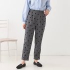 【シューラルー ドレスキップ/SHOO LA RUE / DRESKIP】のフロッキードット デニム調テーパードパンツ 人気、トレンドファッション・服の通販 founy(ファニー) ファッション Fashion レディースファッション WOMEN パンツ Pants シンプル Simple スウェット Sweat スニーカー Sneakers スマート Smart デニム Denim ドット Dot ビジネス 仕事 通勤 Business ポケット Pocket リラックス Relax thumbnail ブラック|ID: prp329100004365545 ipo3291000000030532358