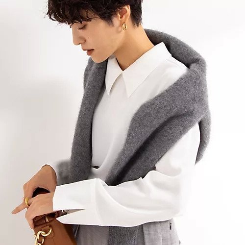 【ノーリーズ/NOLLEY'S】のウォッシャブルオトナサテン衿カフス付きTブラウス インテリア・キッズ・メンズ・レディースファッション・服の通販 founy(ファニー) https://founy.com/ ファッション Fashion レディースファッション WOMEN トップス・カットソー Tops/Tshirt シャツ/ブラウス Shirts/Blouses 2024年 2024 2024-2025秋冬・A/W Aw/Autumn/Winter/Fw/Fall/2024-2025 おすすめ Recommend とろみ Thickness オケージョン Occasion カフス Cuffs ジャケット Jacket スリット Slit ダウン Down デニム Denim |ID: prp329100004369681 ipo3291000000031730161