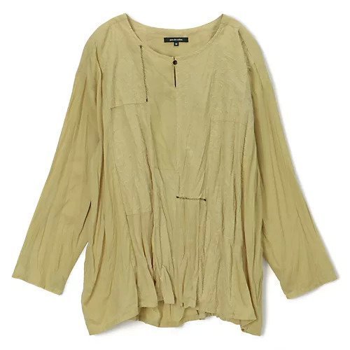 【パドカレ/pas de calais】の25SS パッチワークBL インテリア・キッズ・メンズ・レディースファッション・服の通販 founy(ファニー) https://founy.com/ ファッション Fashion レディースファッション Fashion for Women 2025年 2025 2025春夏・S/S Spring/Summer 2025 SS25 ウッド Wooden Design エレガント 上品 Elegant ギャザー Gathered, Ruffled パッチワーク Patchwork, Mixed Fabric フェミニン Feminine, Girly ミックス Mix, Mixed Style ラウンド Round, Round Neck レース Lace, Lace Fabric 洗える Machine Washable |ID: prp329100004372744 ipo3291000000030559079