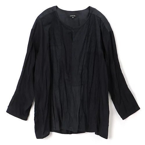 【パドカレ/pas de calais】の25SS パッチワークBL インテリア・キッズ・メンズ・レディースファッション・服の通販 founy(ファニー) 　ファッション　Fashion　レディースファッション　Fashion for Women　2025年　2025　2025春夏・S/S　Spring/Summer 2025 SS25　ウッド　Wooden Design　エレガント 上品　Elegant　ギャザー　Gathered, Ruffled　パッチワーク　Patchwork, Mixed Fabric　フェミニン　Feminine, Girly　ミックス　Mix, Mixed Style　ラウンド　Round, Round Neck　レース　Lace, Lace Fabric　洗える　Machine Washable　ネイビー|ID: prp329100004372744 ipo3291000000030559083