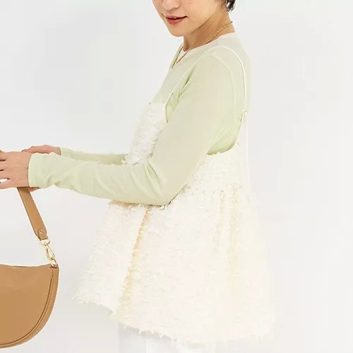 【ノーリーズソフィー/NOLLEY'S sophi】のフェザーカラミキャミブラウス インテリア・キッズ・メンズ・レディースファッション・服の通販 founy(ファニー) https://founy.com/ ファッション Fashion レディースファッション WOMEN トップス・カットソー Tops/Tshirt キャミソール / ノースリーブ No Sleeves シャツ/ブラウス Shirts/Blouses 2025年 2025 2025春夏・S/S Ss,Spring/Summer,2025 おすすめ Recommend フェザー Feather |ID: prp329100004372747 ipo3291000000031712553
