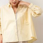 【ノーリーズ/NOLLEY'S】のコットンツイルシルケットシャツ イエロー|ID: prp329100004372749 ipo3291000000031712097