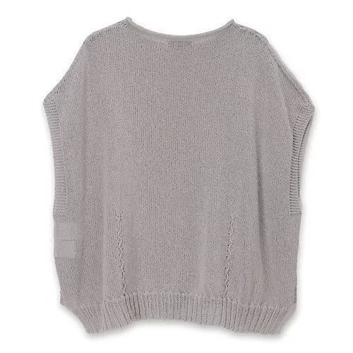 【パドカレ/pas de calais】の25SS 和紙MIX ベストPO 人気、トレンドファッション・服の通販 founy(ファニー) 　ファッション　Fashion　レディースファッション　Fashion for Women　アウター　Coat / Outerwear Collection　トップス・カットソー　Cut & Sew Tops　ベスト&ジレ / 重ね着スタイル　Vests & Gilets　2025年　2025　2025春夏・S/S　Spring/Summer 2025 SS25　シアー　Sheer, See-Through　デコルテ　Décolleté, Neckline　ベスト　Vest, Waistcoat　ラウンド　Round, Round Neck　ロング　Long, Long-Length　今季　This Season, Current Season　吸水　Absorbent, Quick-Dry　洗える　Machine Washable　other-2|ID: prp329100004372755 ipo3291000000031265442