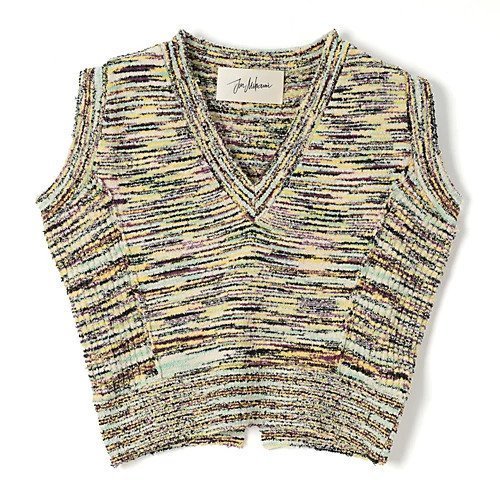 【ジュンミカミ/JUN MIKAMI】のコンフェッティヤーンベスト インテリア・キッズ・メンズ・レディースファッション・服の通販 founy(ファニー) https://founy.com/ ファッション Fashion レディースファッション Fashion for Women アウター Coat / Outerwear Collection トップス・カットソー Cut & Sew Tops ベスト&ジレ / 重ね着スタイル Vests & Gilets 2025年 2025 2025春夏・S/S Spring/Summer 2025 SS25 スリット Slit, Slit Detail フィット Fit, Slim Fit ベスト Vest, Waistcoat ミックス Mix, Mixed Style |ID: prp329100004372775 ipo3291000000035903805