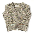 【ジュンミカミ/JUN MIKAMI】のコンフェッティヤーンベスト 人気、トレンドファッション・服の通販 founy(ファニー) ファッション Fashion レディースファッション Fashion for Women アウター Coat / Outerwear Collection トップス・カットソー Cut & Sew Tops ベスト&ジレ / 重ね着スタイル Vests & Gilets 2025年 2025 2025春夏・S/S Spring/Summer 2025 SS25 スリット Slit, Slit Detail フィット Fit, Slim Fit ベスト Vest, Waistcoat ミックス Mix, Mixed Style thumbnail イエロー|ID: prp329100004372775 ipo3291000000036160493