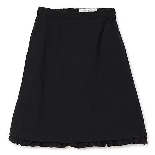 【ピリングス/pillings】のドライリネンスカート インテリア・キッズ・メンズ・レディースファッション・服の通販 founy(ファニー) 　ファッション　Fashion　レディースファッション　WOMEN　スカート　Skirt　2025年　2025　2025春夏・S/S　Ss,Spring/Summer,2025　シンプル　Simple　フリル　Frills　ベーシック　Basic　ロング　Long　台形　Trapezoid　black|ID: prp329100004372787 ipo3291000000030559276