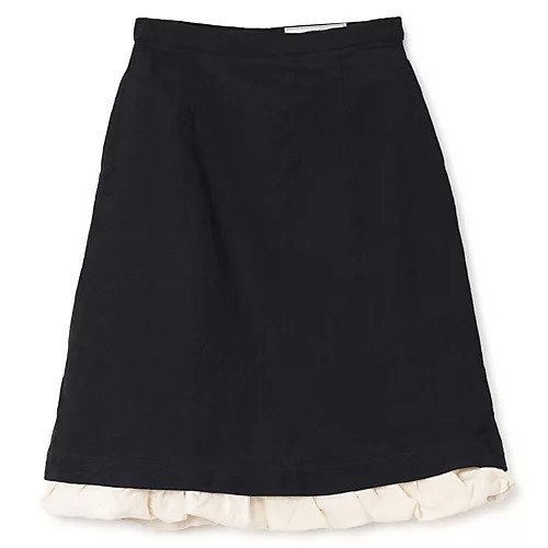 【ピリングス/pillings】のドライリネンスカート インテリア・キッズ・メンズ・レディースファッション・服の通販 founy(ファニー) 　ファッション　Fashion　レディースファッション　WOMEN　スカート　Skirt　2025年　2025　2025春夏・S/S　Ss,Spring/Summer,2025　シンプル　Simple　フリル　Frills　ベーシック　Basic　ロング　Long　台形　Trapezoid　navy|ID: prp329100004372787 ipo3291000000030559278
