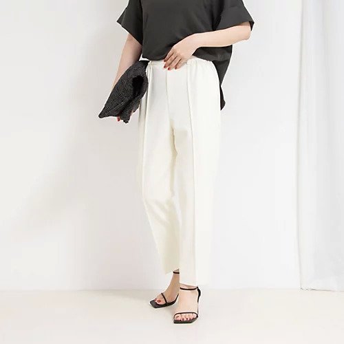 【ノーリーズ/NOLLEY'S】の《セットアップ対応》ウォッシャブルニットジョーゼット/ピンヘッドイージースリムパンツ インテリア・キッズ・メンズ・レディースファッション・服の通販 founy(ファニー) 　ファッション　Fashion　レディースファッション　WOMEN　セットアップ　Setup　パンツ　Pants　2025年　2025　2025春夏・S/S　Ss,Spring/Summer,2025　ストレッチ　Stretch　セットアップ　Set Up　タイトスカート　Tight Skirt　ベスト　Vest　ビジネス 仕事 通勤　Business　オフホワイト|ID: prp329100004372810 ipo3291000000031712935
