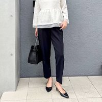 【ノーリーズ/NOLLEY'S】の《セットアップ対応》ウォッシャブルニットジョーゼット/ピンヘッドイージースリムパンツ 人気、トレンドファッション・服の通販 founy(ファニー) ファッション Fashion レディースファッション Fashion for Women セットアップ Matching Sets レディースパンツ・ボトムス Pants & Trousers / Bottoms 2025年 2025 2025春夏・S/S Spring/Summer 2025 SS25 ストレッチ Stretch, Stretchy Fabric セットアップ Set-Up, Coordinated Outfit タイトスカート Pencil Skirt, Tight Skirt ベスト Vest, Waistcoat ビジネス 仕事 通勤 Business / Work / Commuting |ID:prp329100004372810