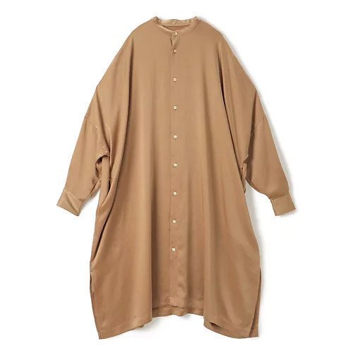 【ケシュルエッセンシャル/Kech Les Essentiels】のBAND COLLAR SHIRTS DRESS 人気、トレンドファッション・服の通販 founy(ファニー) 　ファッション　Fashion　レディースファッション　WOMEN　トップス・カットソー　Tops/Tshirt　シャツ/ブラウス　Shirts/Blouses　ワンピース　Dress　ドレス　Party Dresses　ドレス　Dress　ドレープ　Drape　洗える　Washable　 other-1|ID: prp329100004372816 ipo3291000000030559383