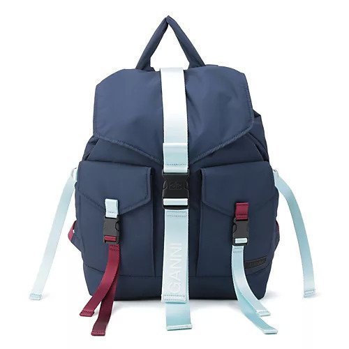 【ガニー/GANNI】のRecycled Tech Backpack インテリア・キッズ・メンズ・レディースファッション・服の通販 founy(ファニー) https://founy.com/ ファッション Fashion レディースファッション Fashion for Women 2025年 2025 2025春夏・S/S Spring/Summer 2025 SS25 スタイリッシュ Stylish, Fashionable ラップ Wrap, Wrap Design 人気 Popular, Best Seller 巾着 Drawstring Bag, Kinchaku |ID: prp329100004372943 ipo3291000000032525820