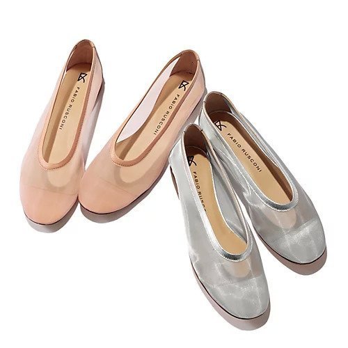 【ファビオ ルスコーニ/FABIO RUSCONI】のシアーフラットシューズ 人気、トレンドファッション・服の通販 founy(ファニー) 　ファッション　Fashion　レディースファッション　Fashion for Women　チュール　Tulip, Tulip Motif　other-2|ID: prp329100004372949 ipo3291000000034619498