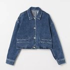 【バウト/BOWTE】のREUSE SEA ISLAND COTTON SELVAGE DENIM CLASH WASHED JACKET 人気、トレンドファッション・服の通販 founy(ファニー) ファッション Fashion レディースファッション Fashion for Women アウター Coat / Outerwear Collection レディースジャケット・軽アウター Jackets カーディガン Cardigan, Knitwear コンパクト Compact, Small Size デニム Denim, Jeans Material 定番 Standard, Basic Item thumbnail Chemical washed|ID: prp329100004373006 ipo3291000000033148063