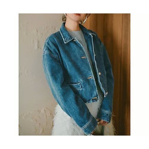【バウト/BOWTE】のREUSE SEA ISLAND COTTON SELVAGE DENIM CLASH WASHED JACKET 人気、トレンドファッション・服の通販 founy(ファニー) 　ファッション　Fashion　レディースファッション　Fashion for Women　アウター　Coat / Outerwear Collection　レディースジャケット・軽アウター　Jackets　カーディガン　Cardigan, Knitwear　コンパクト　Compact, Small Size　デニム　Denim, Jeans Material　定番　Standard, Basic Item　other-3|ID: prp329100004373006 ipo3291000000033148066